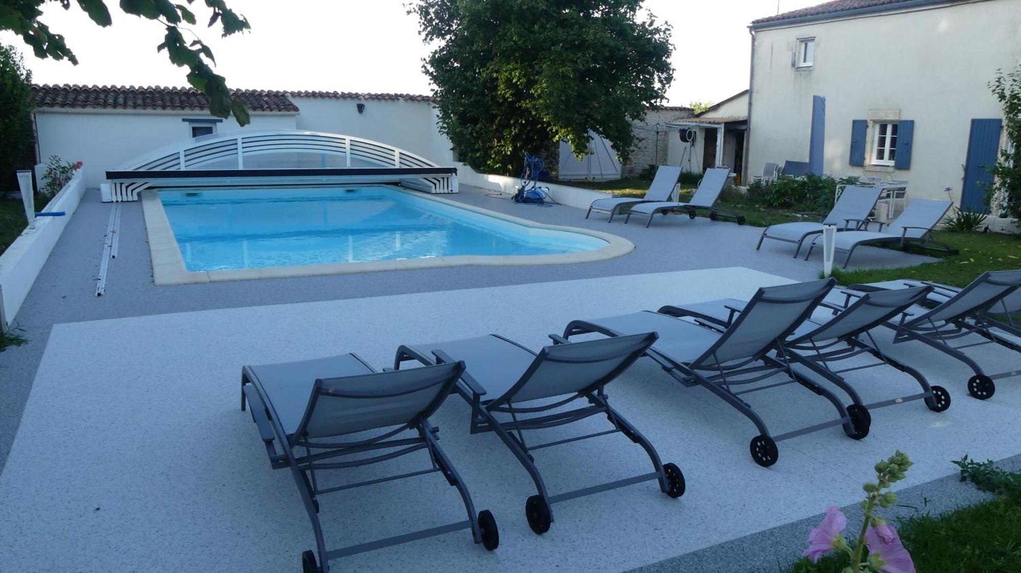 Campagne Ocean Bed and Breakfast Montroy Buitenkant foto